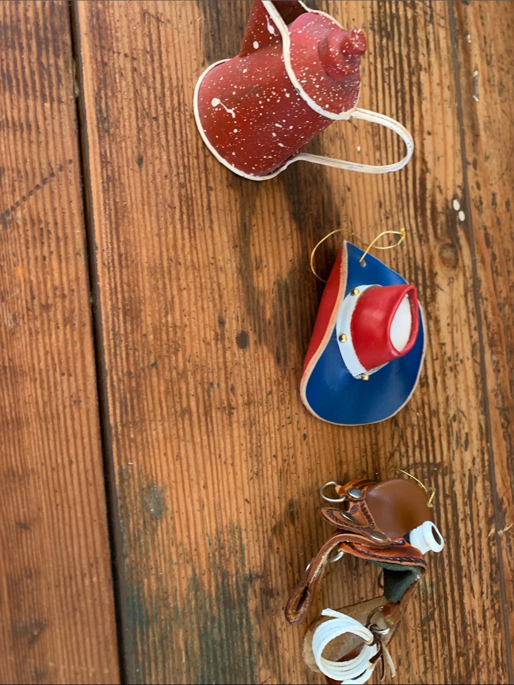 Western / cowboy themed ornaments
